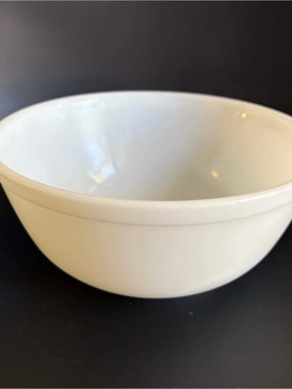 Vintage Pyrex Opal White Nesting Mixing Bowl #403